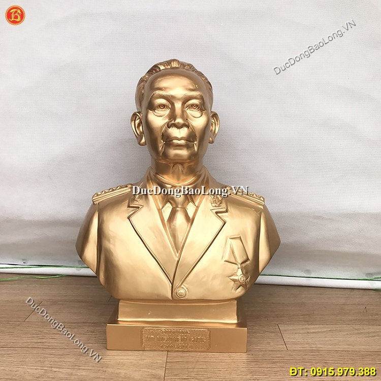 Tượng Đại Tướng Võ Nguyên Giáp Bằng Đồng Cao 45cm