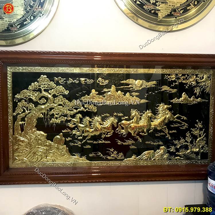 Tranh Đồng Mã Đáo Thành Công 1m97 x 1m07