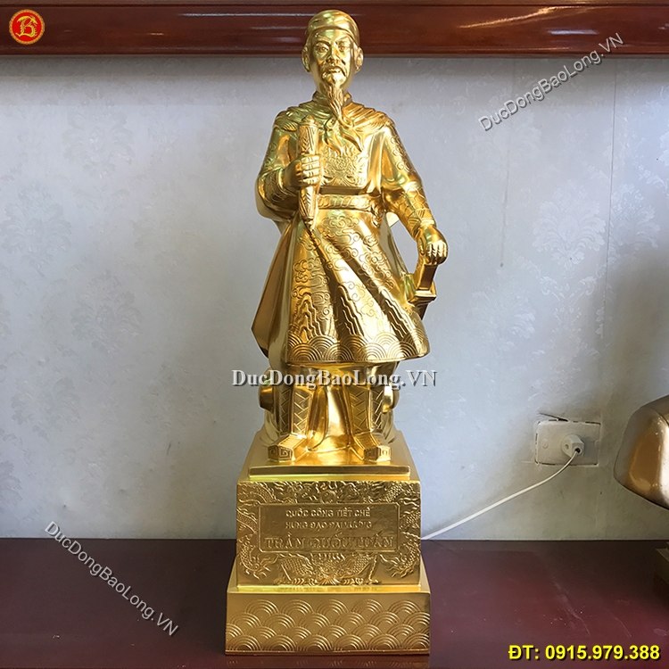 20 Pho Tượng Đồng Trần Hưng Đạo Đẹp Nhất