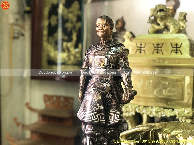 Tượng Quang Trung Nguyễn Huệ cao 48cm