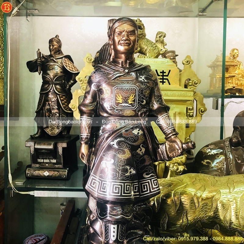 Tượng Quang Trung Nguyễn Huệ cao 48cm