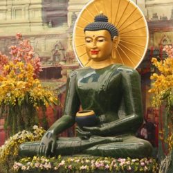 Bí ẩn đồng xu trên ngực pho tượng Phật