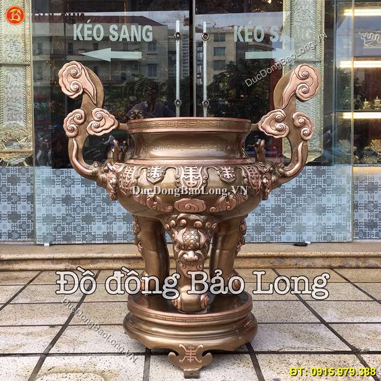 Lư Hương Bằng Đồng 90cm