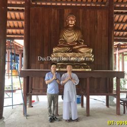 Tượng Đức Phật Thích Ca Yên Vị Tại Chùa Tam Bửu