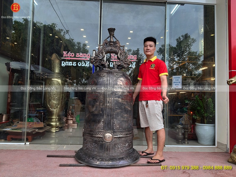 Chuông Đồng 500kg treo tại Chùa ở Lâm Đồng