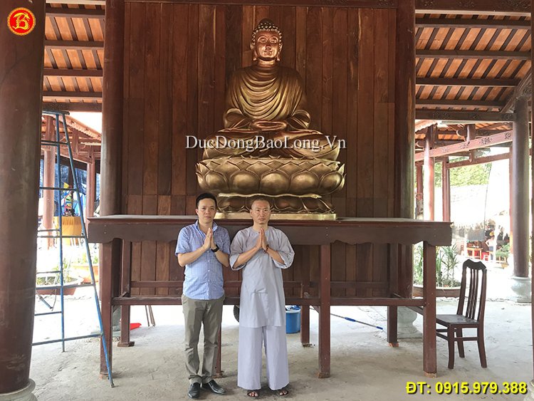 Đúc tượng Phật bằng đồng tại Bắc Ninh, hoàn thiện