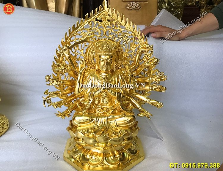 Đúc tượng Phật bằng đồng tại Bình Định, tượng Phật Chuẩn Đề