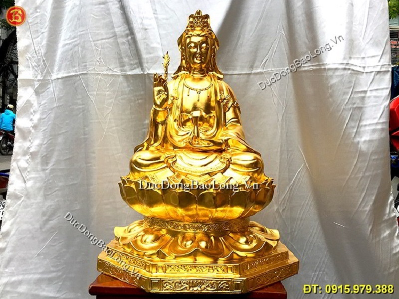 đúc tượng Phật bằng đồng tại Cao Bằng, tượng Phật Quan Thế Âm Bồ Tát