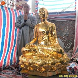 Đúc tượng Phật bằng đồng tại Hà Nội uy tín, chất lượng