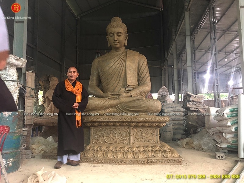 Đúc tượng Phật bằng đồng tại Tây Ninh đẹp