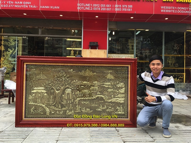 mua tranh đồng tại Hà Giang