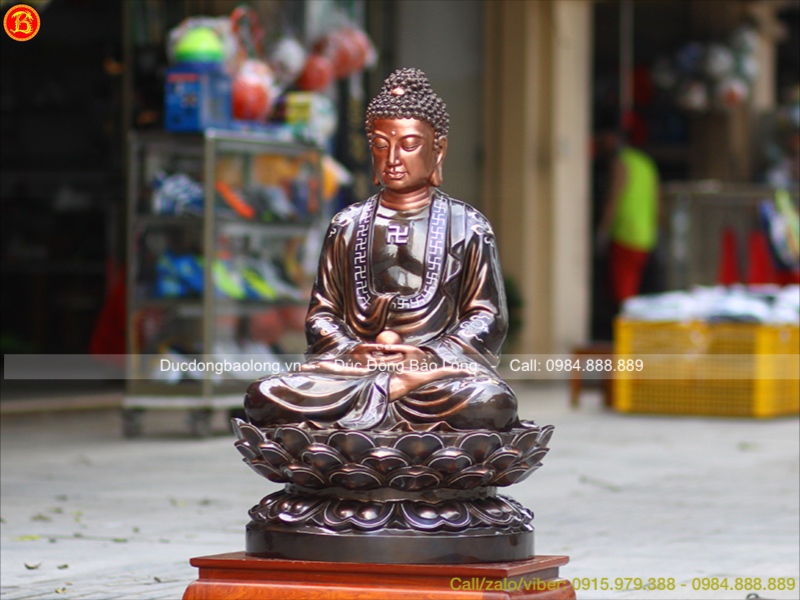 Tượng Phật Thích Ca Ngồi cao 89cm