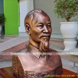 tượng bác hồ bằng đồng