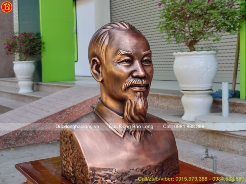 Tượng Bác Hồ 30cm mẫu chuẩn đẹp