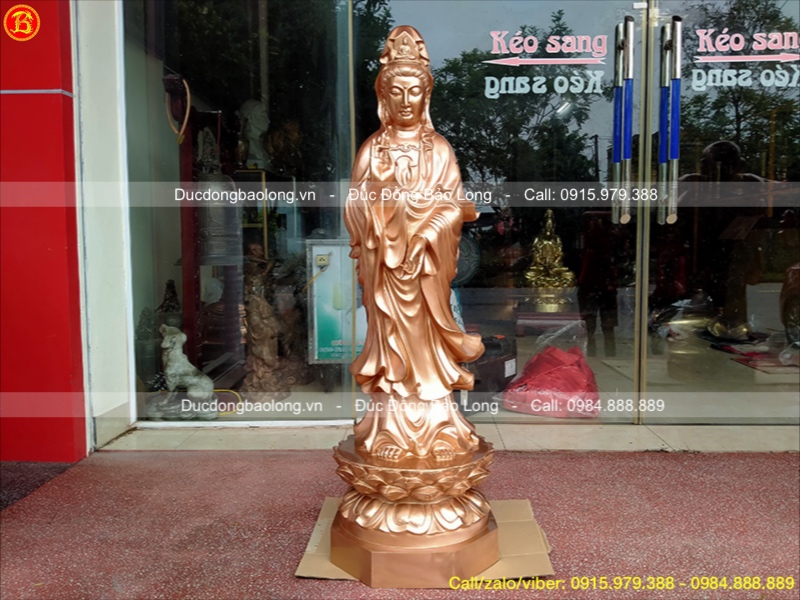 tượng đồng Phật Bà
