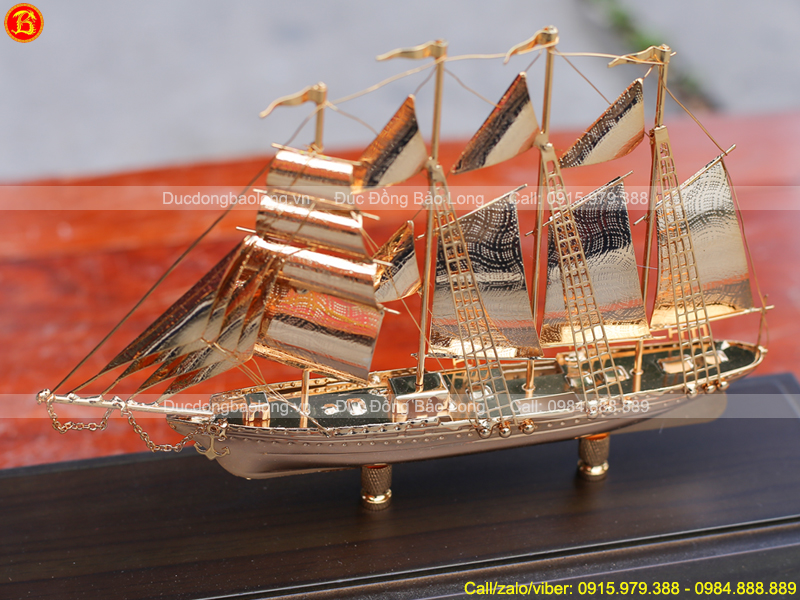 mô hình thuyền buồm dài 30cm