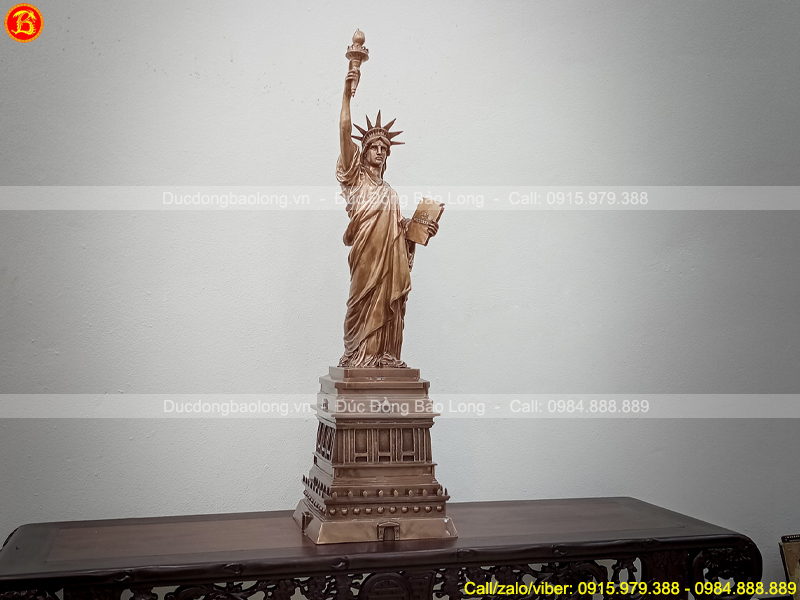 tượng Nữ Thần Tự Do cao 89cm