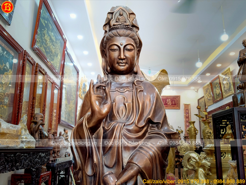 tượng Phật Bà Quan Âm dáng đứng