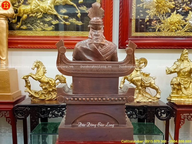 tượng Vua Hùng cao 61cm