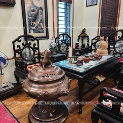 Đỉnh Đồng Dơi Ngũ Phúc được đúc hoàn toàn thủ công