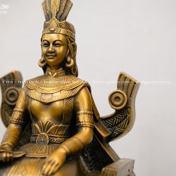 tượng Âu Cơ bằng đồng cao 28cm