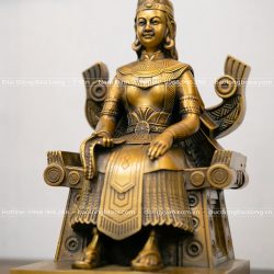 tượng Âu Cơ bằng đồng cao 28cm