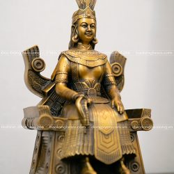 tượng Âu Cơ bằng đồng cao 28cm