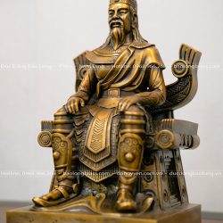 tượng Lạc Long Quân bằng đồng cao 28cm