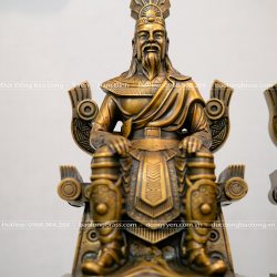 tượng Lạc Long Quân bằng đồng cao 28cm