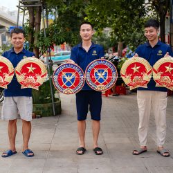 Logo Quốc Huy, Huy Hiệu Cỡ Nhỏ Bằng Đồng ĐK 40Cm