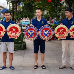 Logo Quốc Huy, Huy Hiệu Cỡ Nhỏ Bằng Đồng ĐK 40Cm