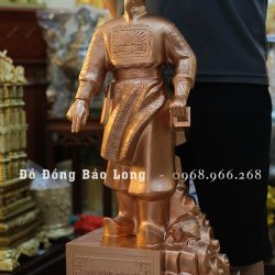 Tượng Lê Lợi Bằng Đồng Đỏ Cao 69Cm